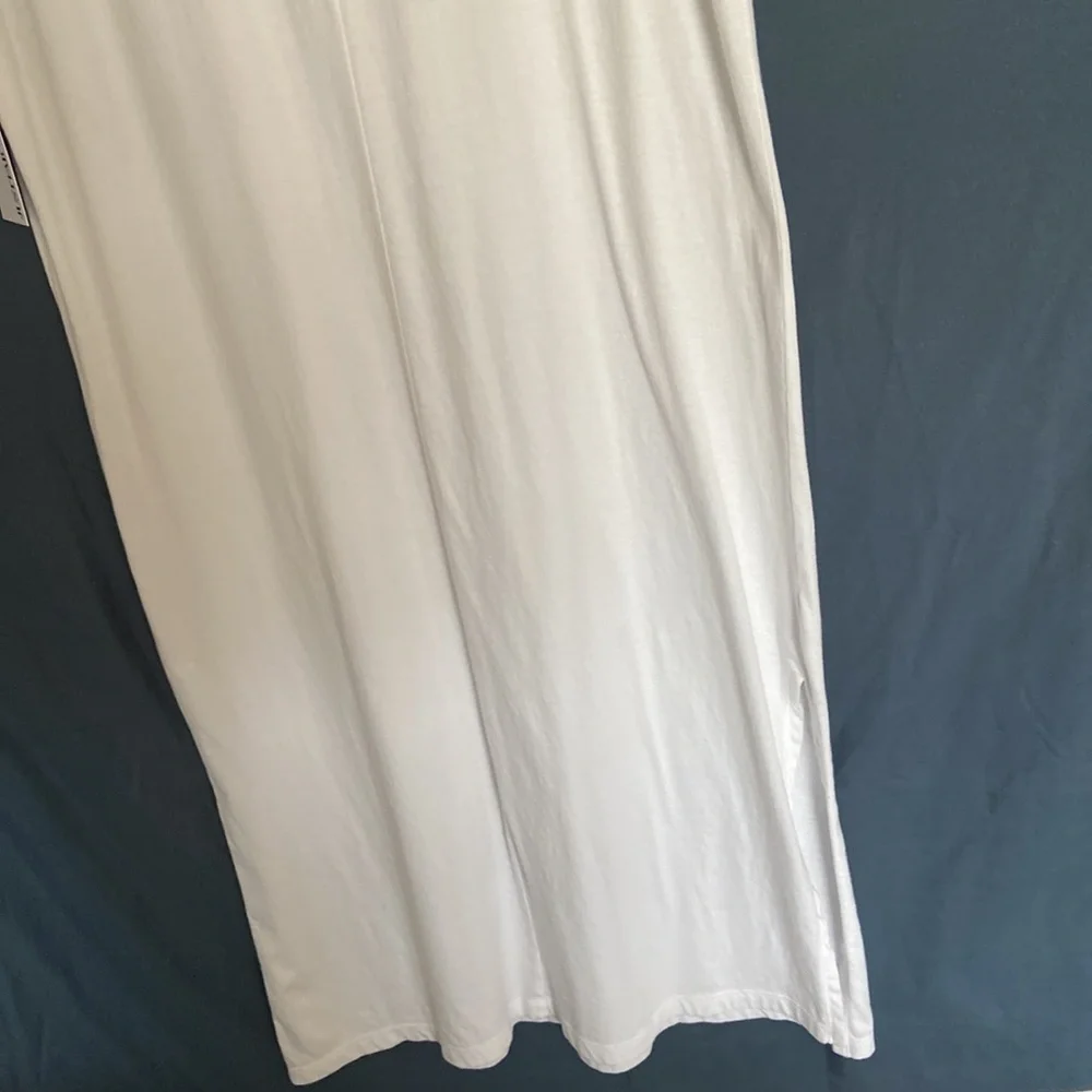 JUSTFAB Dress-NWT-Young Women Sz-S- Versatile White Beach/Pool/Robe/Coverup/Maxi